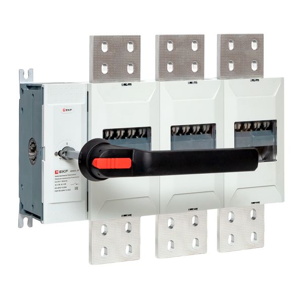 EKF psds-4000-3 Рубильник-выключатель 4000A 3P c рукояткой управления для прямой установки PowerSwitch EKF
