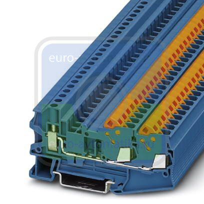 Phoenix contact 3050316 QTCU 2,5-TWIN BU Проходные клеммы