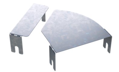 DKC 38014 Крышка для угла горизонтального изменяемого угла CPO 0-45 осн.400