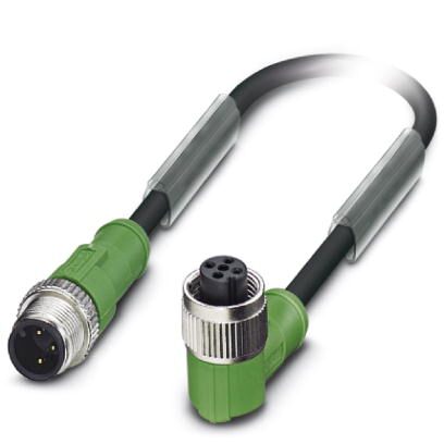 Phoenix contact 1681570 SAC-3P-M12MS/ 3,0-PUR/M12FR Кабель для датчика / исполнительного элемента