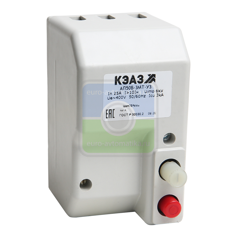 КЭАЗ 106932 Выключатель автоматический АП50Б-2МТ-10А-10Iн-400AC/220DC-2П-У3-АЭС-КЭАЗ КЭАЗ 106932 Выключатель автоматический АП50Б-2МТ-10А-10Iн-400AC/220DC-2П-У3-АЭС-КЭАЗ