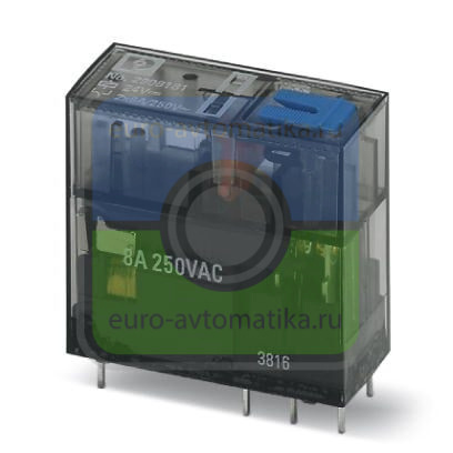 Phoenix contact 2908181 REL-MR-BL-24DC/21-21/MS Одиночное реле