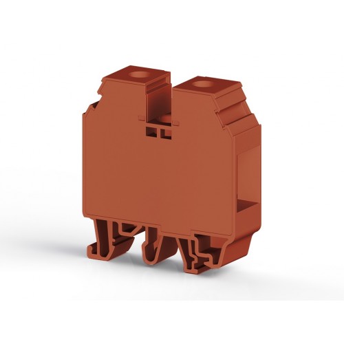 KLEMSAN 304174 Клеммник на DIN-рейку 35мм.кв. (Красный); AVK35