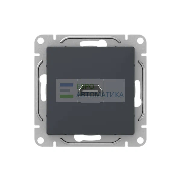 EKF UP1-SOG-HDMI Механизм розетки HDMI, графит Эпика EKF