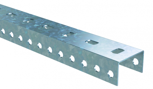 DKC BPM2960ZL П-образный профиль PSM, L6000, толщ.2,5 мм, цинк-ламельный