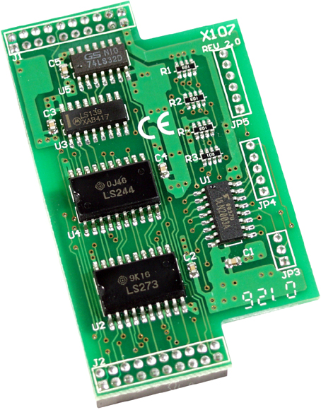 ICP DAS Плата X107 CR 7-channel D/0 open-collector & 6-channel D/I