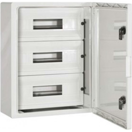 KLEMSAN 690067 Распределительный корпус с непрозрачной дверцей - АБС пластик KDO 5060 IP65 Halogen Free