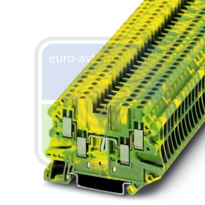 Phoenix contact 3044568 UT 2,5-QUATTRO-PE Клемма защитного провода