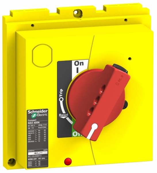 Schneider Electric LV432599 КРАСН/ЖЕЛТ ПОВОРОТНАЯ РУКОЯТКА (400/630)