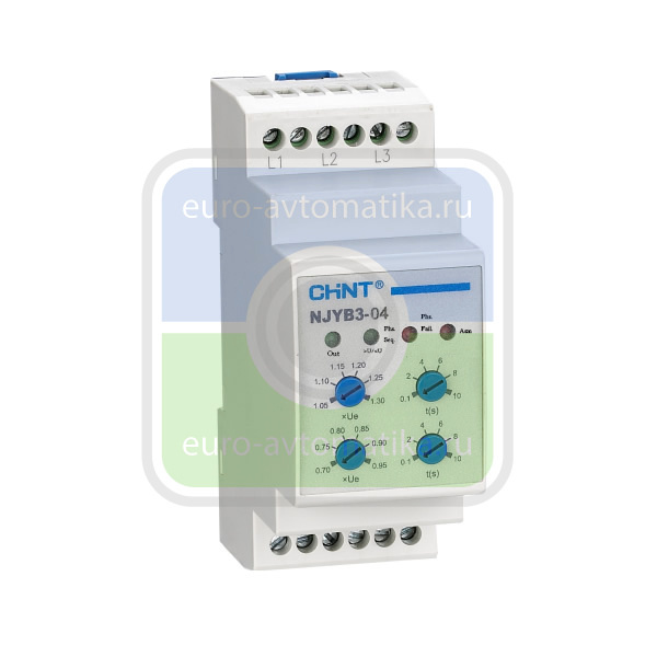 Реле контроль фаз NJYB3-15 AC220V