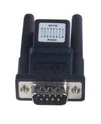 MOXA Адаптер ADP-RJ458P-DB9M RJ45 to DB9 Male adapter