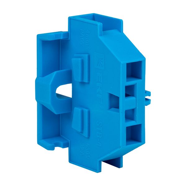 EKF stb-m-4-blue-r Миниклемма STB-4 32A (50 шт) синяя EKF PROxima
