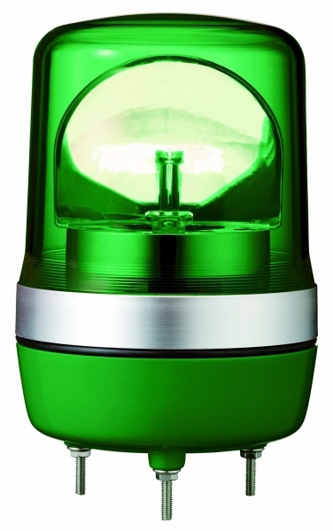 Schneider Electric XVR10B03 ЛАМПА МАЯЧОК ВРАЩ ЗЕЛЕН 24В AC/DC 106ММ