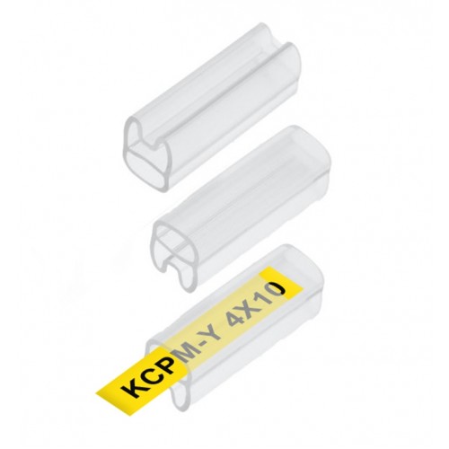 KLEMSAN 809200 KCKKS 10; Прозрачный держатель маркировки (для проводов) - 10мм - 2,5-4мм2
