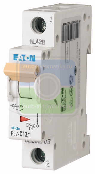PL7-C13/1 Автоматический выключатель MOELLER / EATON (арт.262703) PL7-C13/1 Автоматический выключатель MOELLER / EATON (арт.262703)