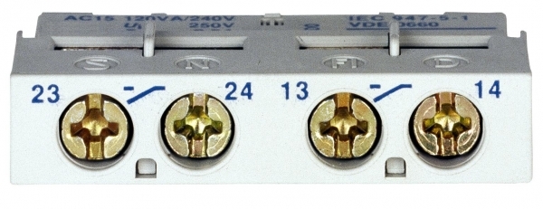 ДОПОЛНИТЕЛЬНЫЙ БЛОК КОНТАКТОВ НО+НЗ