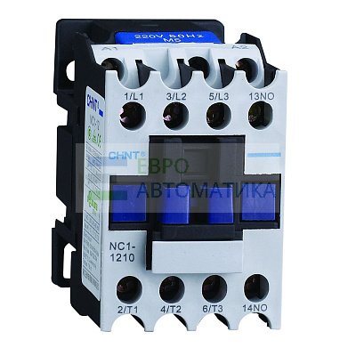 CHINT 520859 Контактор NC1-1210 12А 660В/АС3 1НО 50/60 Гц (R)