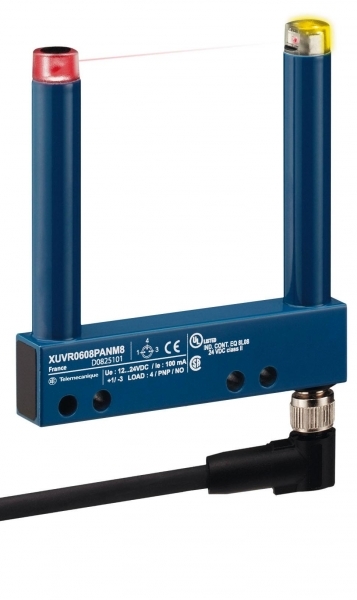 Schneider Electric XUVR0608PBNM8 ВИЛОЧНЫЙ ФОТОДАТЧИК XUVR0608PBNM8