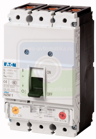 NZMN1-A20 Автоматический выключатель (арт.281231)