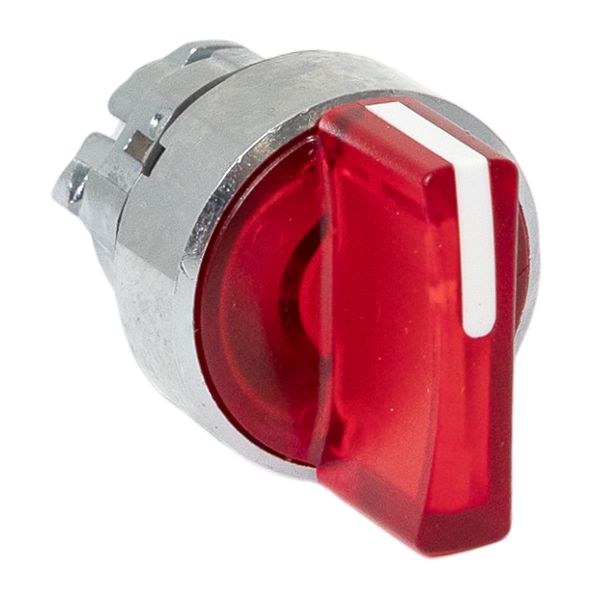 EKF XB4BD2L-R-65 Исполнительный механизм переключателя ХB4 красный на 2 положения возвратный без фиксации, с подсветкой с короткой ручк IP65 EKF