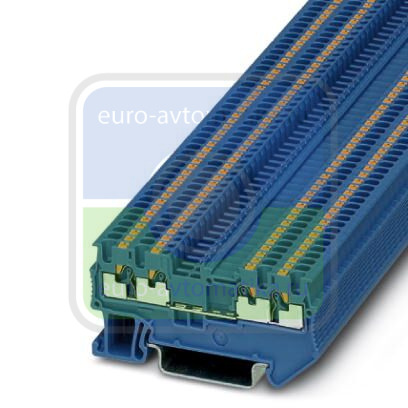 Phoenix contact 3208208 PT 1,5/S-QUATTRO BU Проходные клеммы