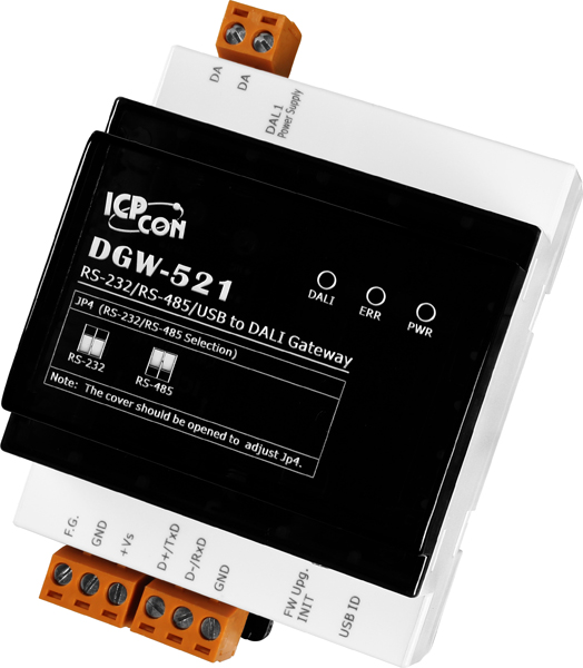 ICP DAS Преобразователь DGW-521 CR RS-232/RS-485/USB to DALI Gateway
