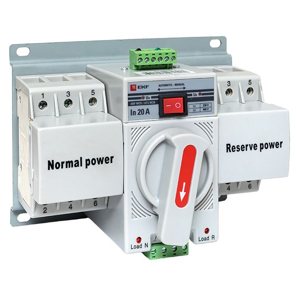 EKF ats-mcb-20c-3p-pro Устройство АВР МCB 20А (C) 3Р 400В EKF PROxima