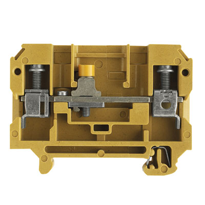 Weidmuller 124620000 SAKT 1/35/QT2 Исполнение: SAK-серия, Измерительная клемма с размыкателем, Расчетное сечение: 6 мм.кв, Винтовое соединение, Умеренно желтый, Непосредственный монтаж