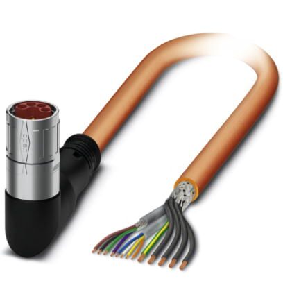 Phoenix contact 1622243 K-8E-M23MK/10,0-H00/OE-C5-S Кабельный штекер, пластиковая заливка