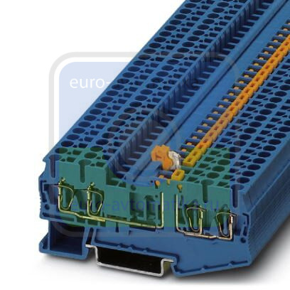 Phoenix contact 3037834 ST 2,5-QUATTRO-MT BU Клеммы с ножевыми размыкателями