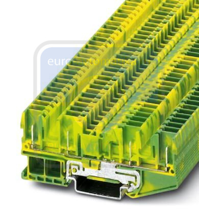 Phoenix contact 3042162 ST 2,5-QUATTRO/4P-PE Заземляющий клеммный модуль с пружинными зажимами