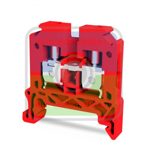 TBLOC 8000099032 - Клеммник на DIN-рейку (Винтовой) 6 мм.кв. (красный);TBL 6