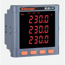 KLEMSAN 606702 KLEA 406R; Анализатор сети щитовой трехфазный; RS-485(Modbus)