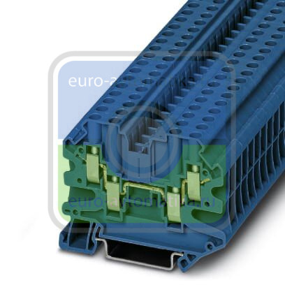 Phoenix contact 3048836 UT 4-QUATTRO HV BU Четырехвыводные универсальные клеммы