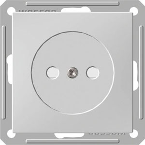 Systeme Electric RS16-151-1-86 W59 РОЗЕТКА без заземления со шторками, 16А, механизм, БЕЛЫЙ