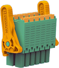 DEGSON 10020001687 15EDGKNHG-3.5-06P-13-00A(H), PCB-Клемма, 6П, черный, Шаг 3.50 мм, (-400), упак