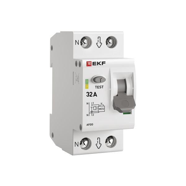 EKF afdd-2-32-pro Устройство защиты от дугового пробоя (УЗДП) 1P+N 32А EKF PROxima