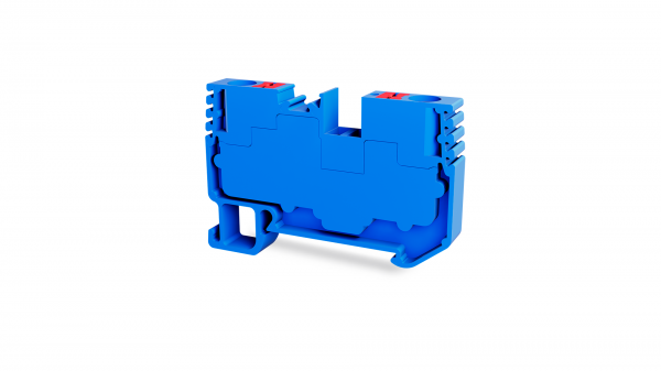 TBLOC 8000298036 - Клеммник на DIN-рейку (Push-in) 10 мм.кв. (синий); PFT 10