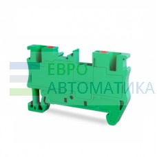 TBLOC 8000298005 - Клеммник на DIN-рейку (Push-in) 2,5 мм.кв. (зеленый); PFT 2,5