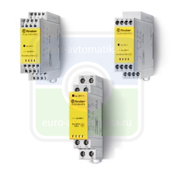 7S4390480211 - Модульное электромеханическое реле безопасности (реле с принудительным управлением контактами) SIL3; 2NO+1NC+1 AUX(доп.контакт) 6A; контакты AgSnO2; катушка 48В DC; безвинтовые клеммы Push-in; ширина 22.5мм;  степень защиты IP20