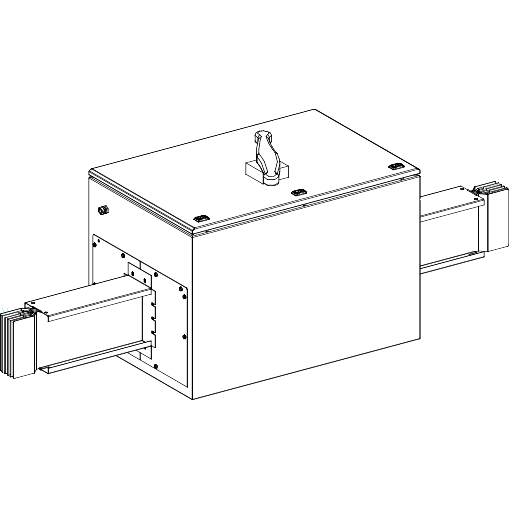 Schneider Electric KTA1600SL51 СЕКЦИЯ РАЗЪЕДИН. С ВЫКЛ. НАГР. NS NA, 3L+N+PER, Al, 1600А