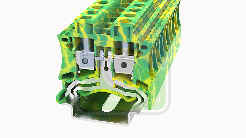 DEGSON 11020000057 DC6-PE-01P-1C-00A(H), Клемма винтовая DC, 6 мм.кв., PE, шт DEGSON 11020000057 DC6-PE-01P-1C-00A(H), Клемма винтовая DC, 6 мм.кв., PE, шт