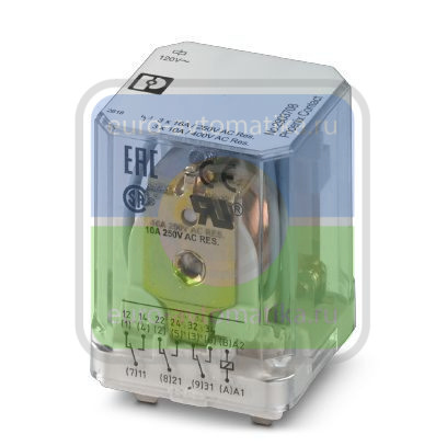 Phoenix contact 2903708 REL-PR3-120AC/3X1 Одиночное реле