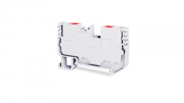 TBLOC 8000298039 - Клеммник на DIN-рейку (Push-in) 10 мм.кв. (белый); PFT 10