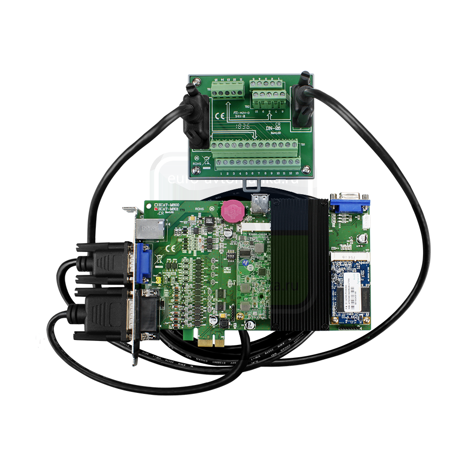 ICP DAS Плата ECAT-M801-8AX/S EtherCAT Master, Max. 8-Axis ...