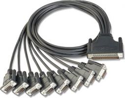 MOXA Кабель CBL-M78M9x8-100 8-port DB9 male connection cable for CP-118U-I, CP-138U-I and CP-118E-A-I, CP-138E-A-I