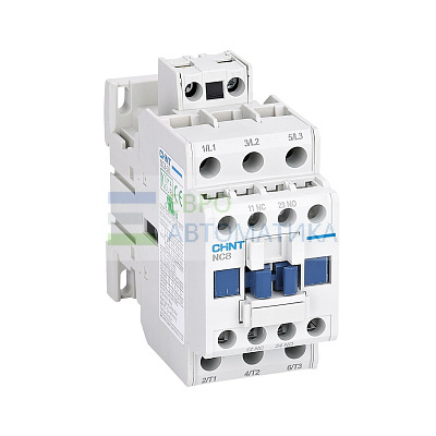 CHINT 572304 Контактор NC8-32/W 3P 32А AC/DC (48~130В) 1НО+1НЗ (R)