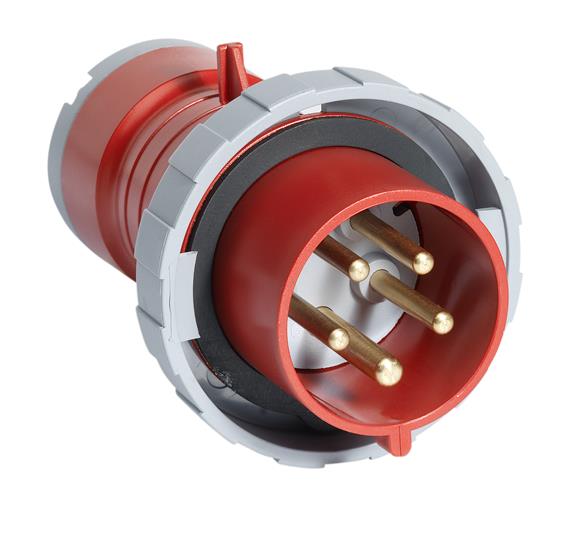 ABB 2CMA166494R1000 Вилка кабельная 416P6W, 16А, 3P+N+E, IP67, 6ч