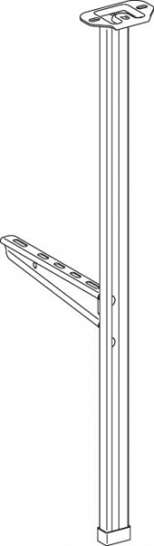 Schneider Electric KSB400ZFKP1 КОМПЛЕКТ ВЕРТИКАЛЬНОГО ПОДВЕСА