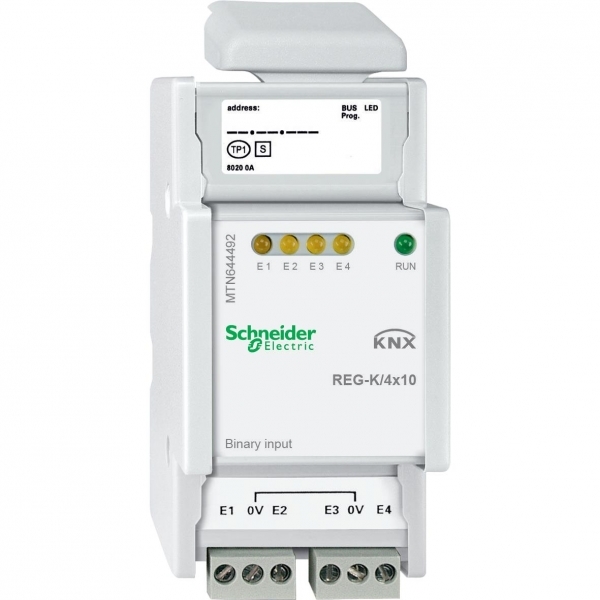 Schneider Electric MTN644492 БИНАРНЫЙ ВХОД REG-K/4X10